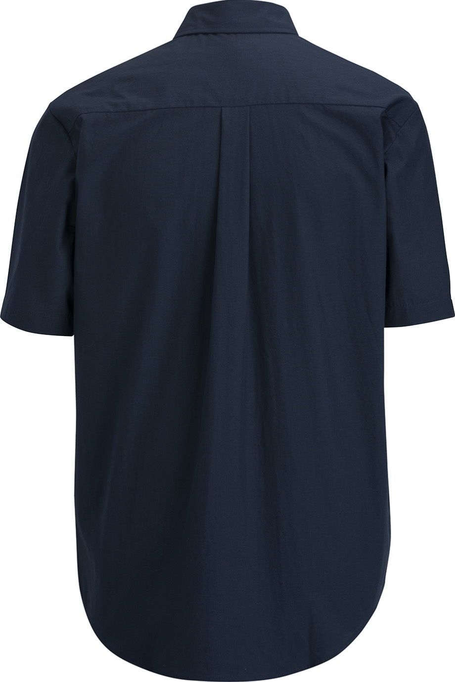 EDWARDS ESSENTIAL BROADCLOTH SHORT SLEEVE MENS SHIRT - Back View