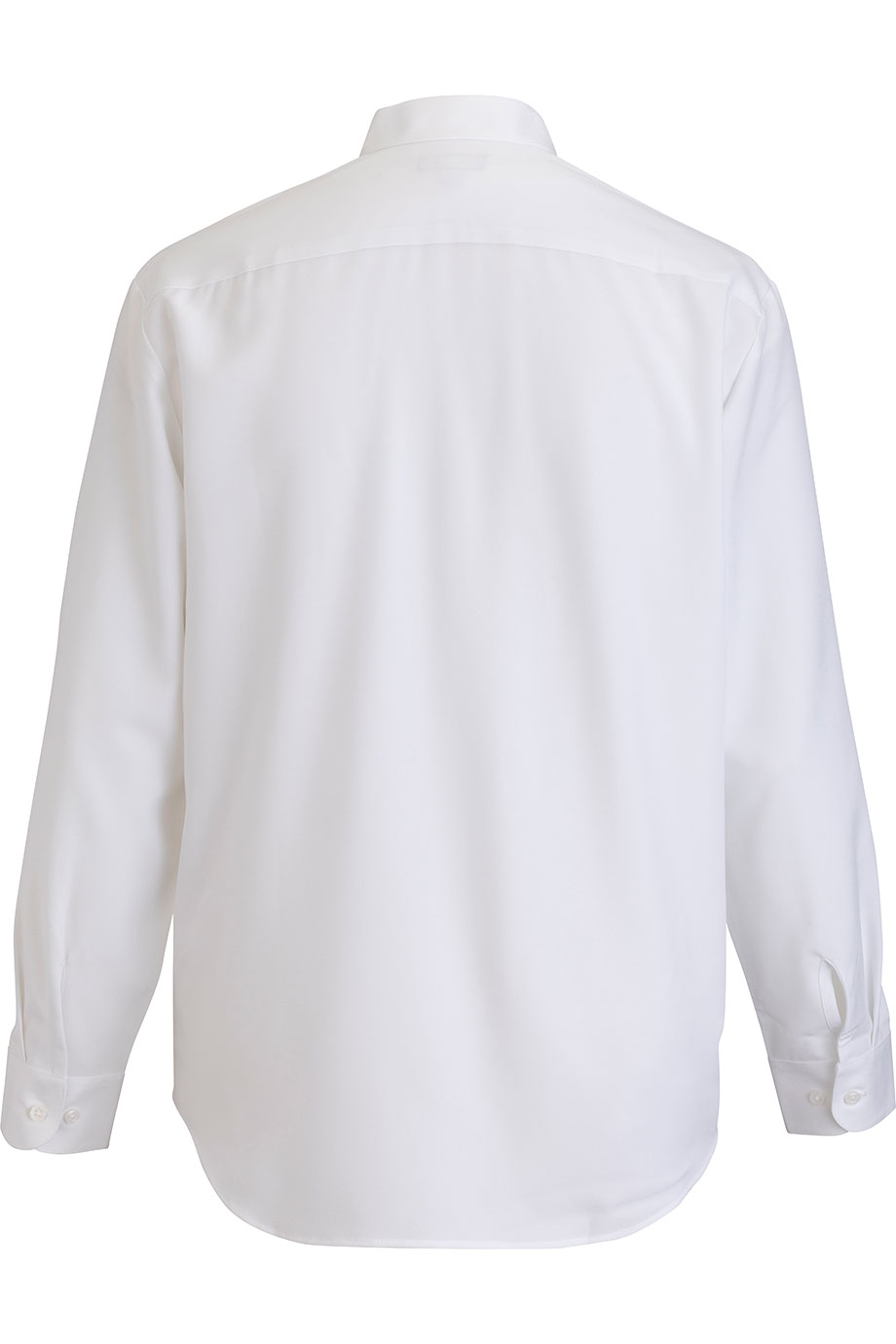 EDWARDS FLEXBATISTE BANDED COLLAR LONG SLEEVE MENS SHIRT - Back View