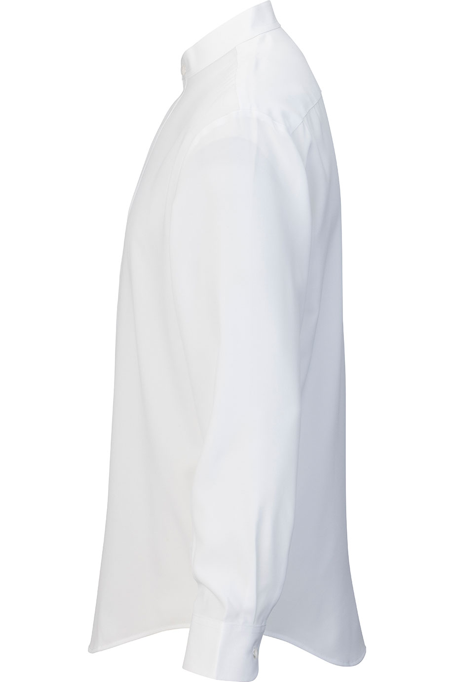 EDWARDS FLEXBATISTE BANDED COLLAR LONG SLEEVE MENS SHIRT - Left View