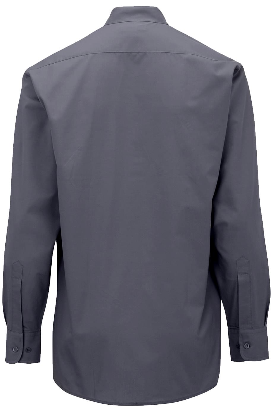 EDWARDS BANDED COLLAR MENS SHIRT - Back View