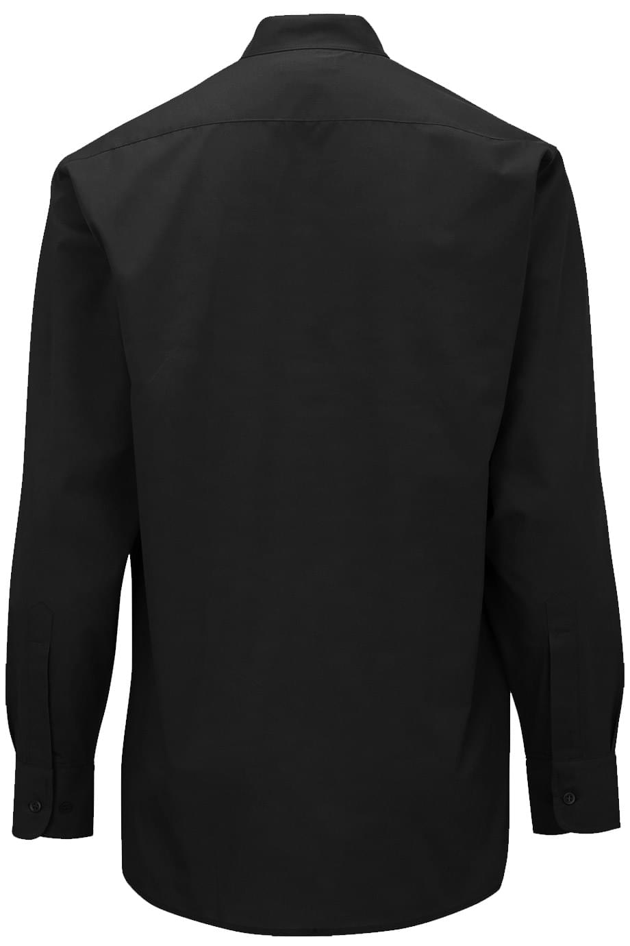 EDWARDS BANDED COLLAR MENS SHIRT - Back View