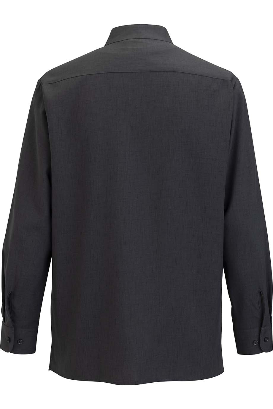 EDWARDS FLEXBATISTE STAND UP COLLAR LONG SLEEVE MENS SHIRT - Back View