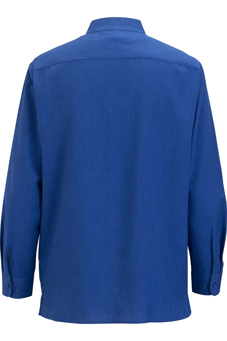 EDWARDS FLEXBATISTE STAND UP COLLAR LONG SLEEVE MENS SHIRT - Back View