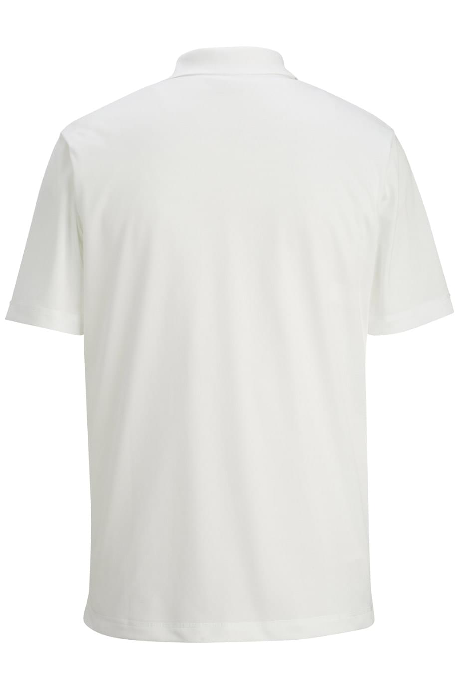 EDWARDS MINI PIQUE MENS POLO - Back View