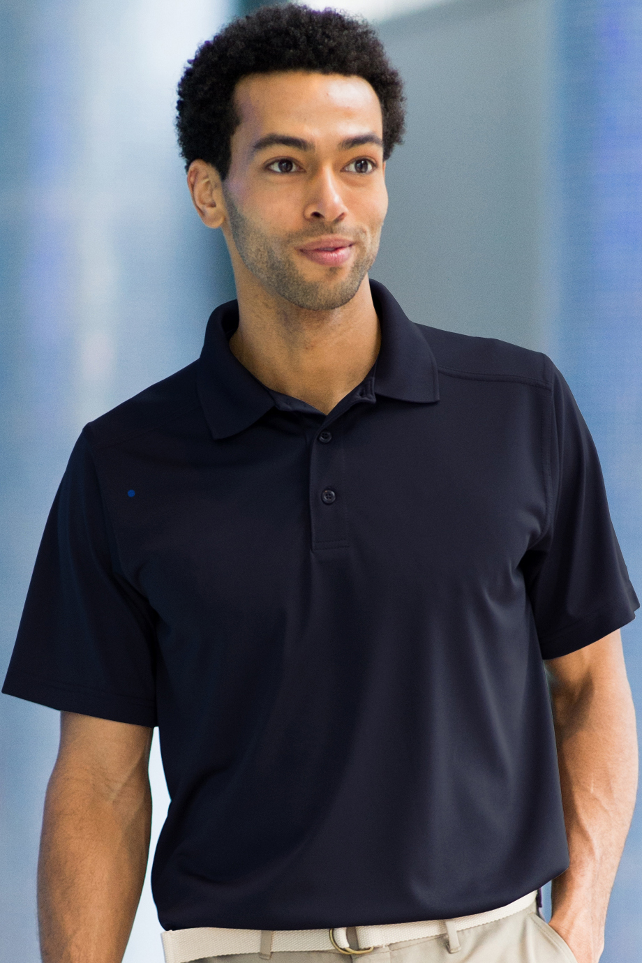 EDWARDS ULTIMATE+ MENS POLO - On Model