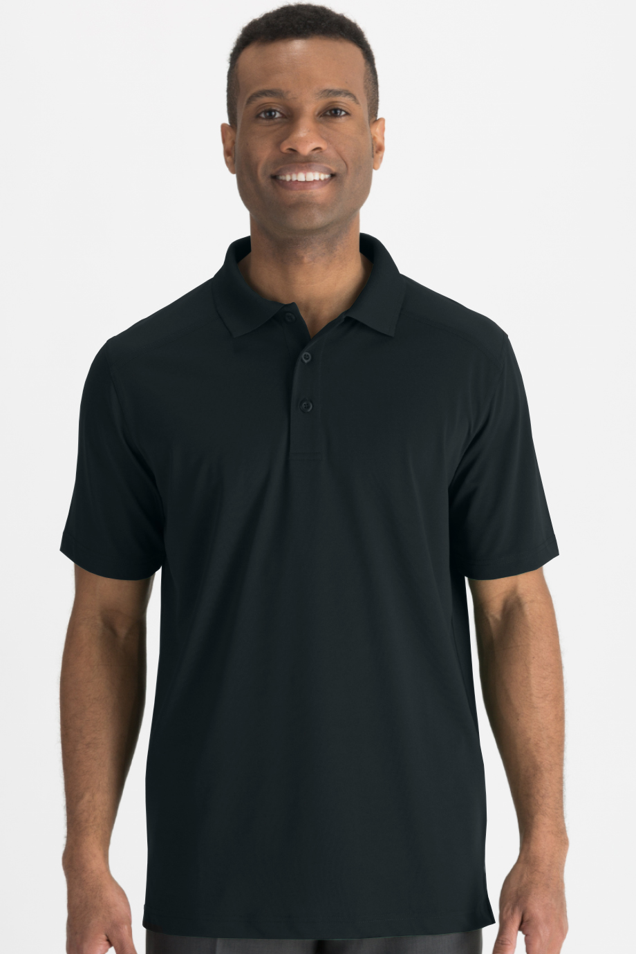 EDWARDS ULTIMATE LIGHTWEIGHT MENS POLO - On Model