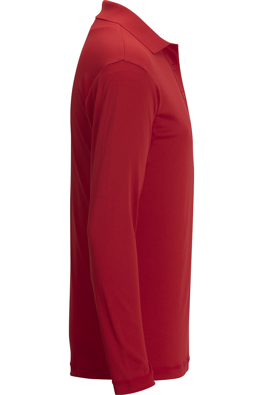 EDWARDS MINI PIQUE LONG SLEEVE UNISEX POLO - Right View