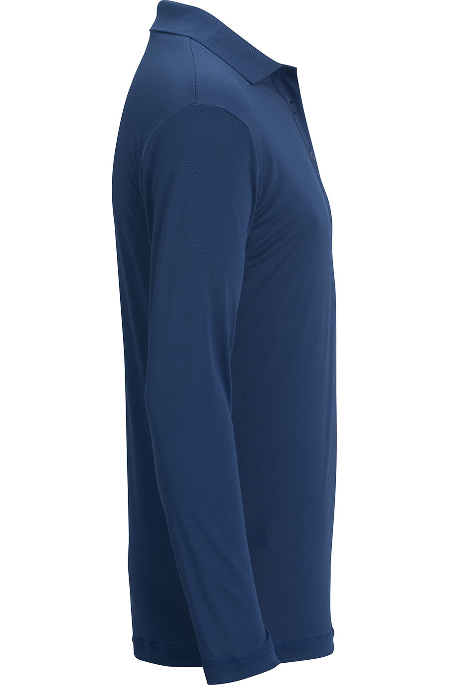 EDWARDS MINI PIQUE LONG SLEEVE UNISEX POLO - Right View