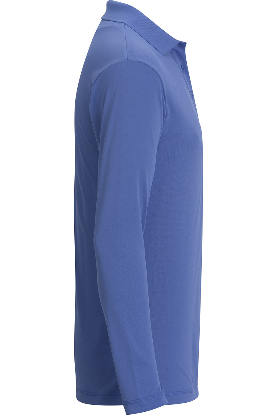EDWARDS MINI PIQUE LONG SLEEVE UNISEX POLO - Right View