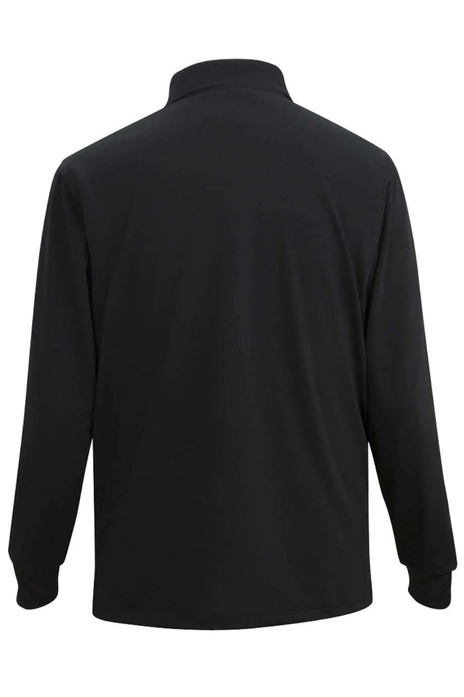 EDWARDS ULTIMATE+ UNISEX LONG SLEEVE POLO - Back View
