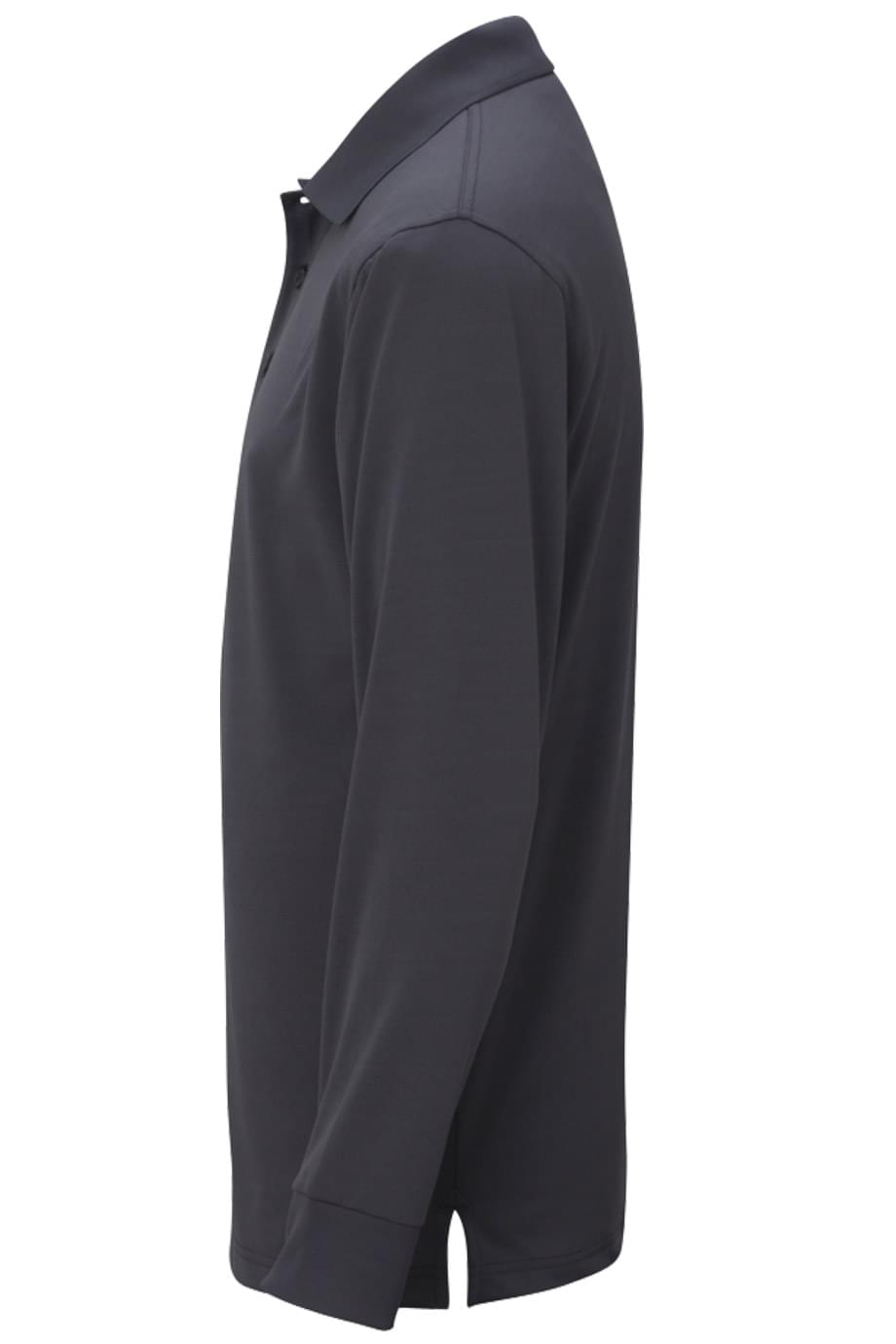 EDWARDS ULTIMATE+ UNISEX LONG SLEEVE POLO - Left View