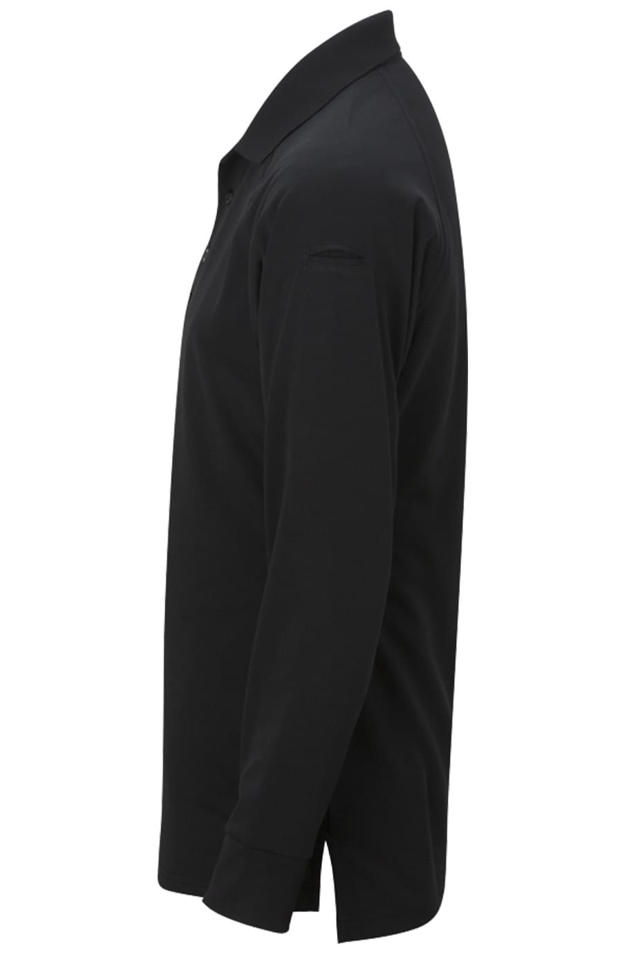 EDWARDS UNISEX TACTICAL SNAG PROOF LONG SLEEVE POLO SHIRT - Left View