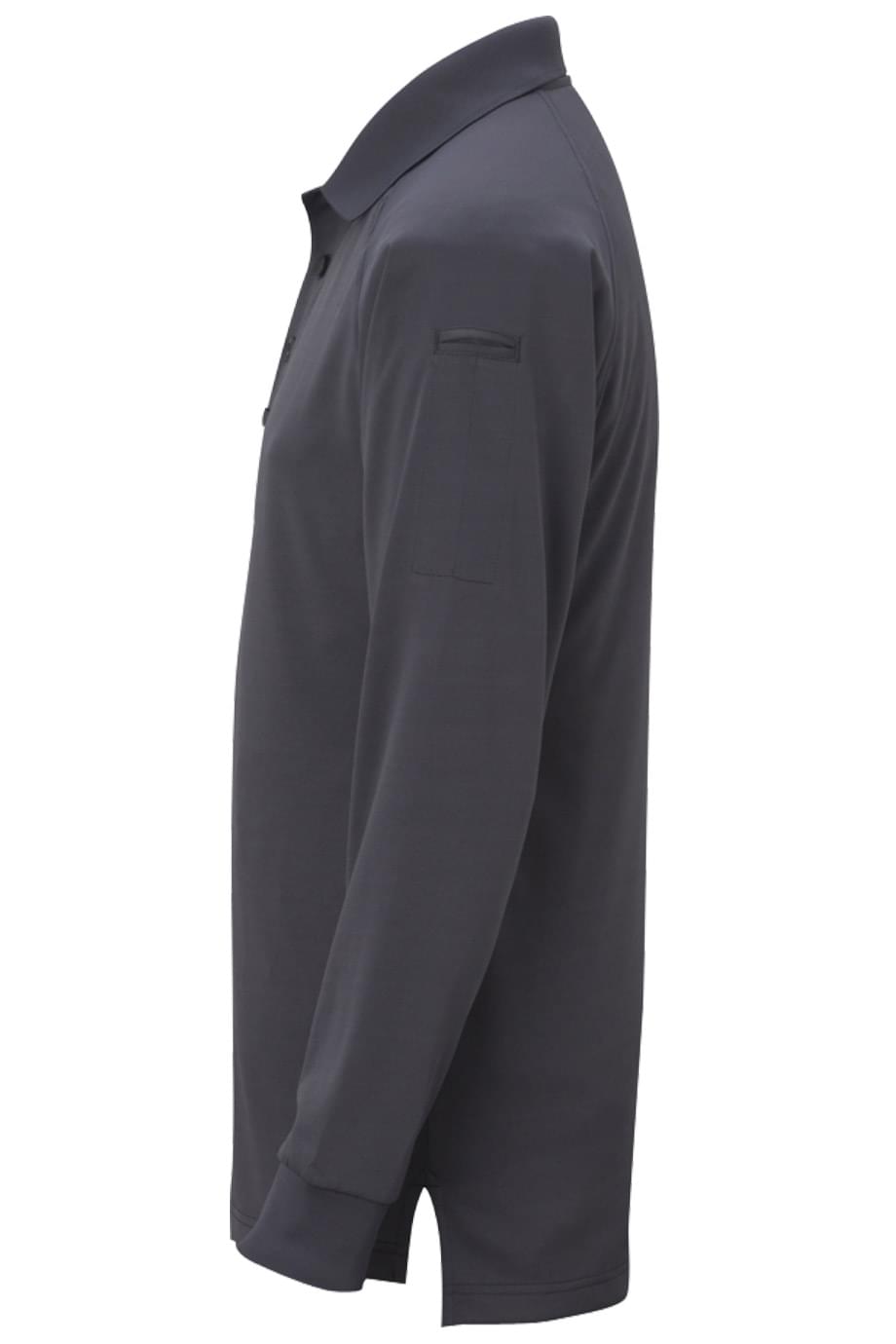 EDWARDS UNISEX TACTICAL SNAG PROOF LONG SLEEVE POLO SHIRT - Left View