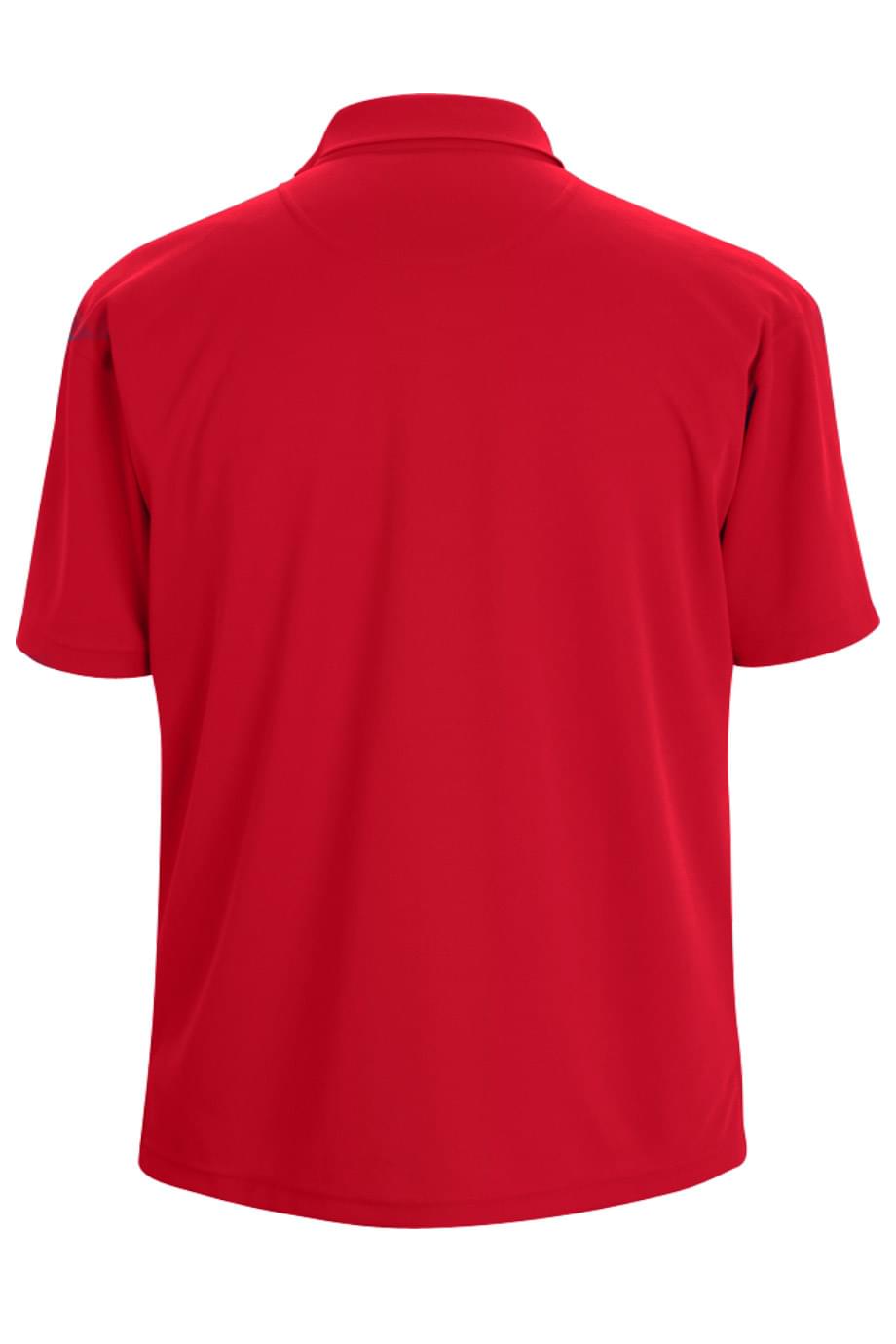 EDWARDS HI PERFORMANCE MESH MENS POLO - Back View
