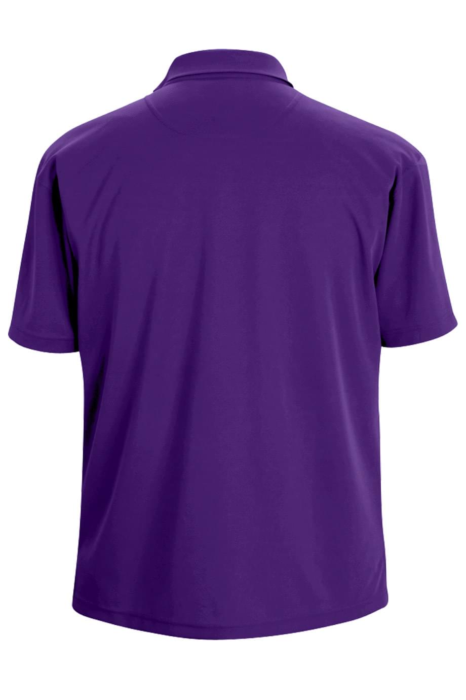 EDWARDS HI PERFORMANCE MESH MENS POLO - Back View