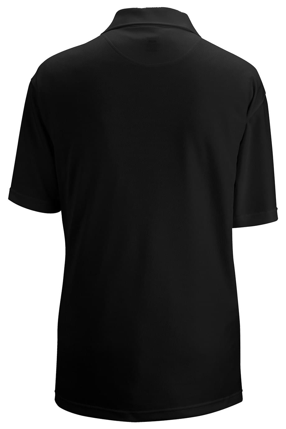 EDWARDS HI PERFORMANCE MESH UNISEX FOOD SERVICE POLO - Back View