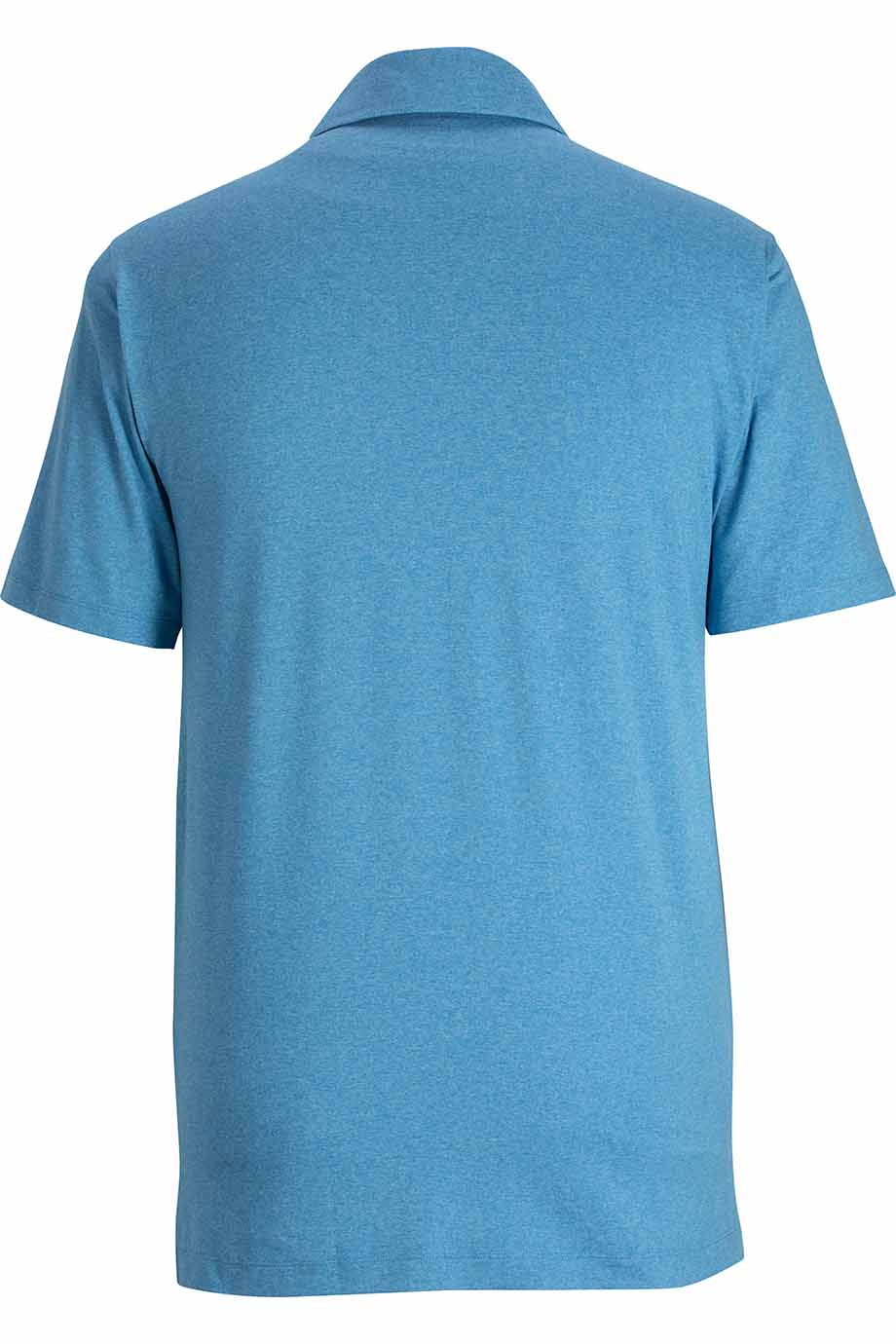 EDWARDS POINT GREY MENS POLO - Back View