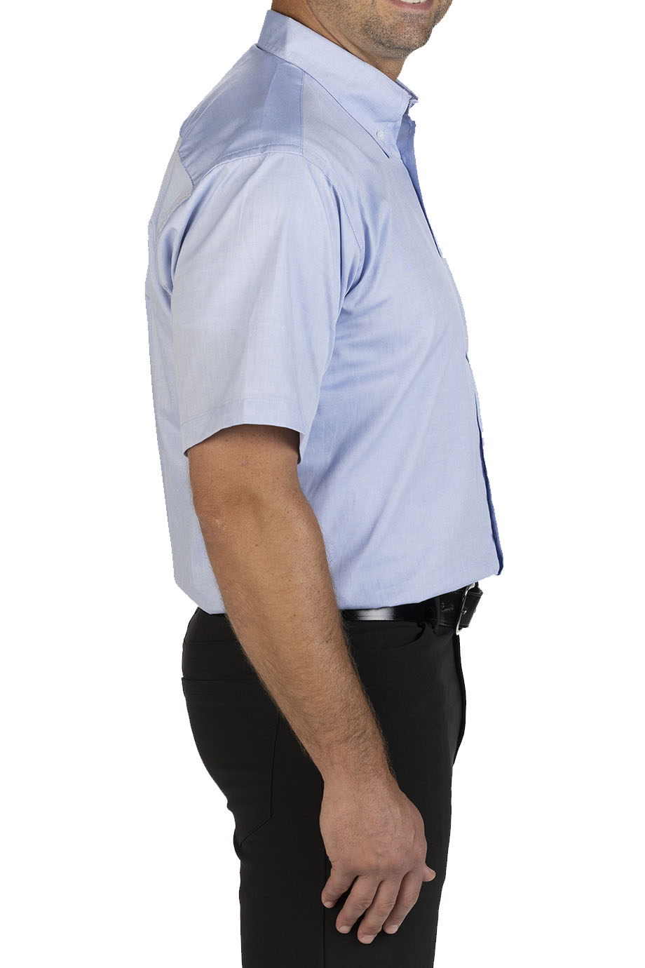 EDWARDS PINPOINT OXFORD SHORT SLEEVE MENS SHIRT - Right View