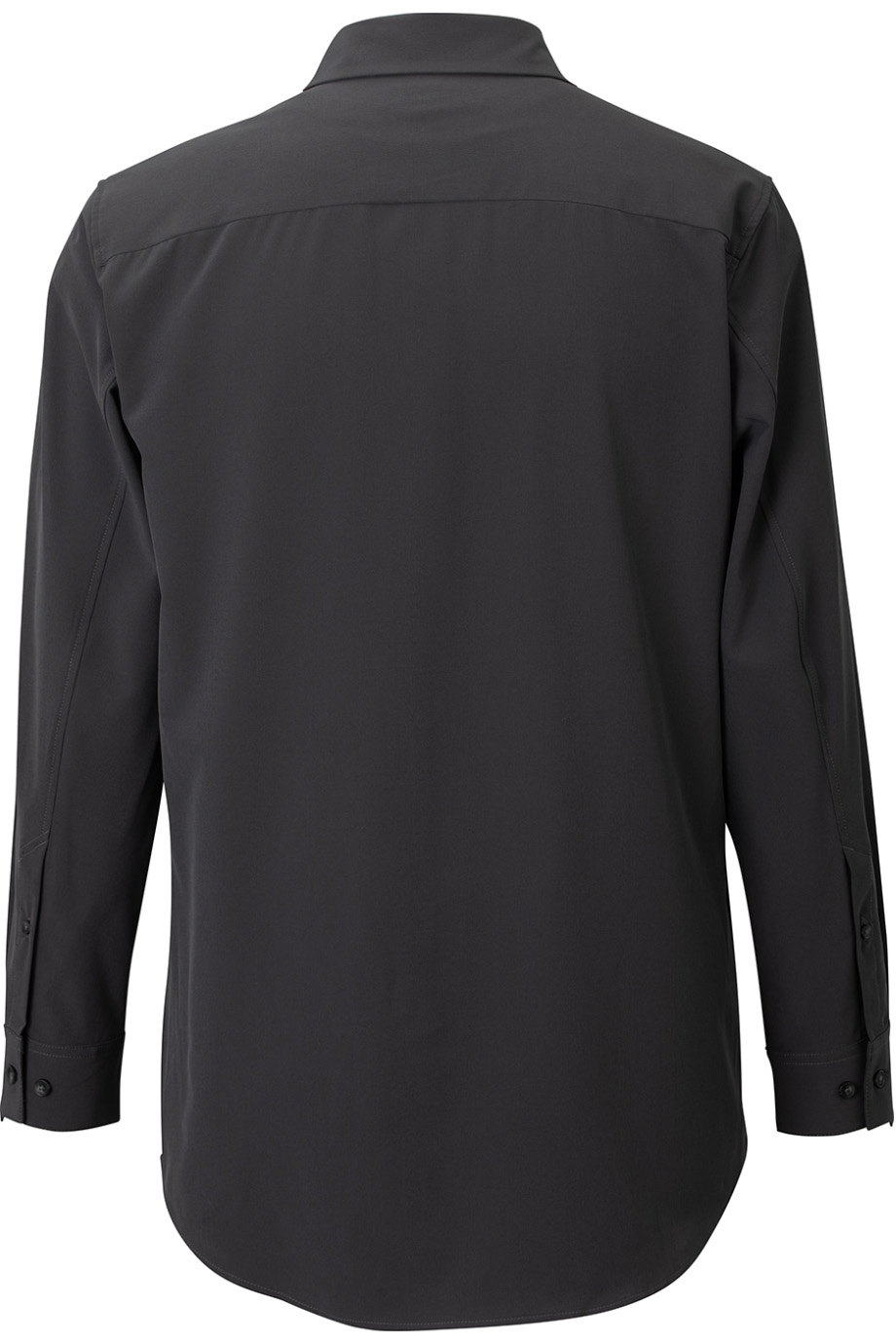 EDWARDS POINT GREY MENS DRESS SHIRT - Back View