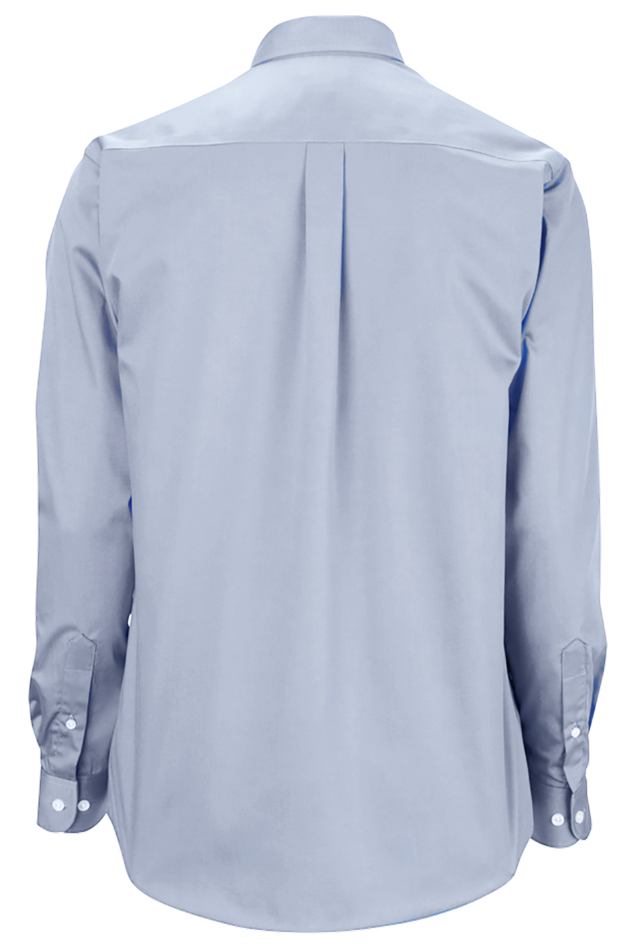 EDWARDS PINPOINT OXFORD LONG SLEEVE MENS SHIRT - Back View