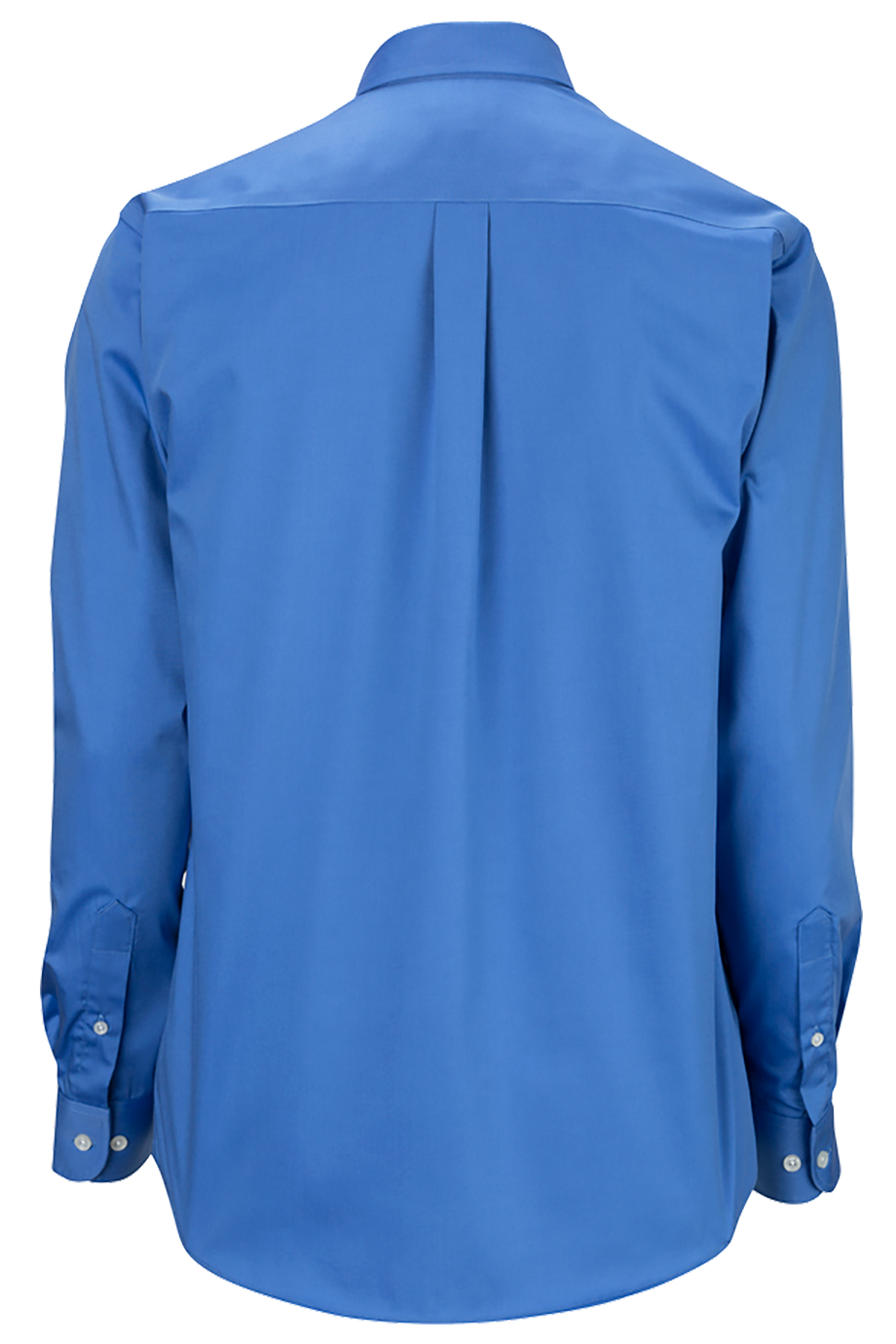 EDWARDS PINPOINT OXFORD LONG SLEEVE MENS SHIRT - Back View