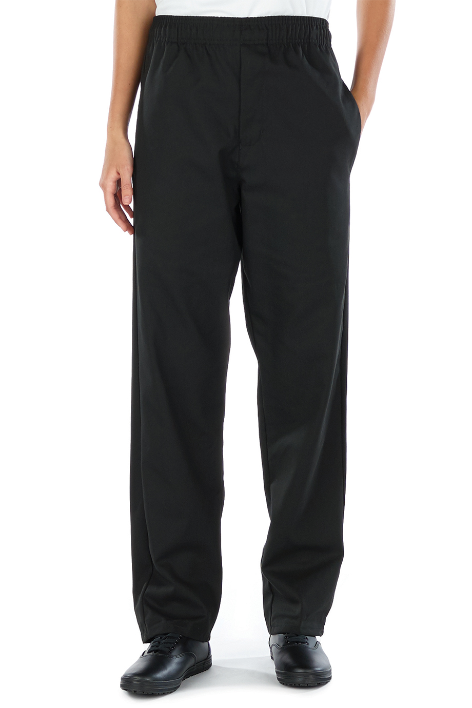 EDWARDS TRADITIONAL CHEF PANT - On Model