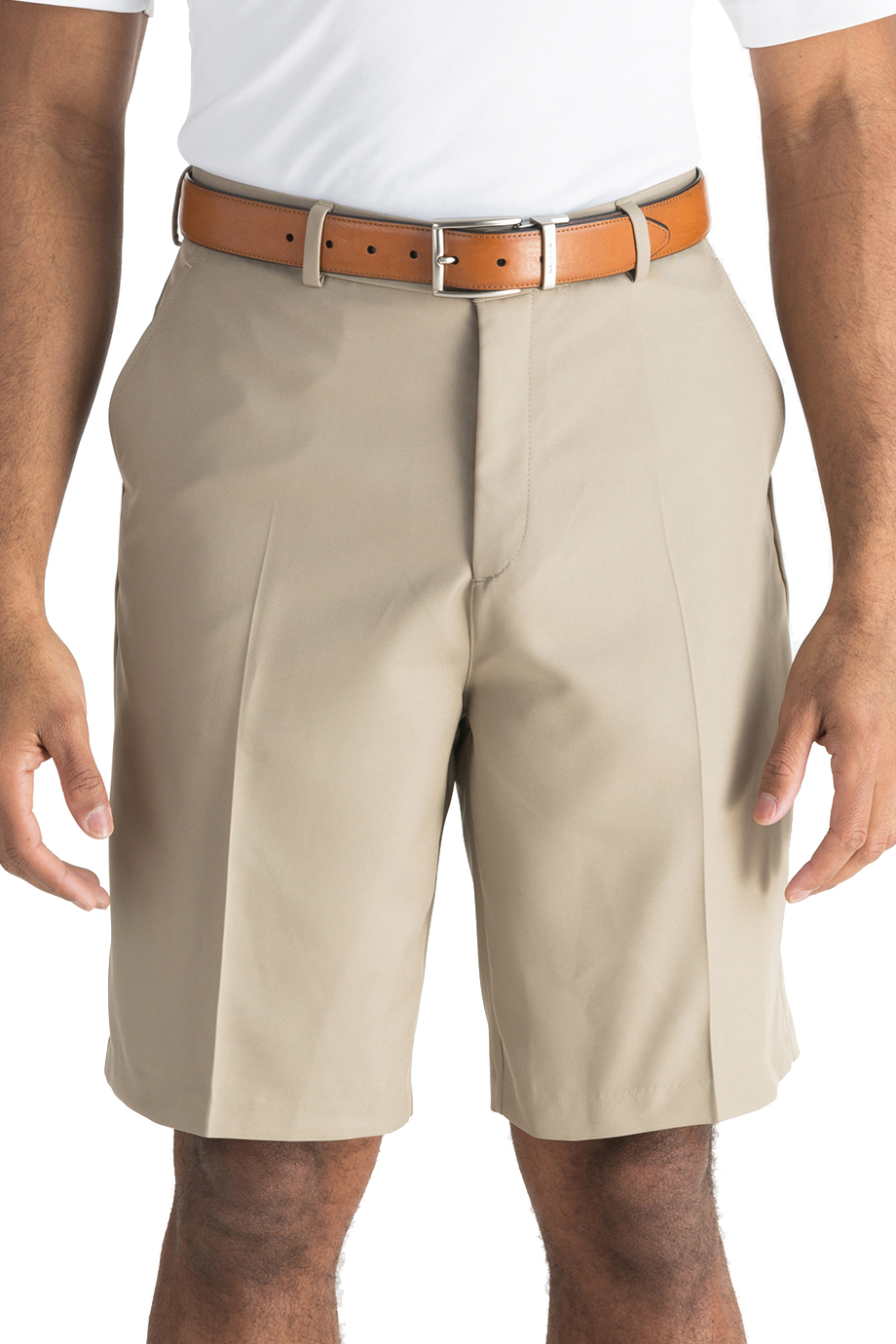 EDWARDS MICROFIBER MENS SHORTS - On Model