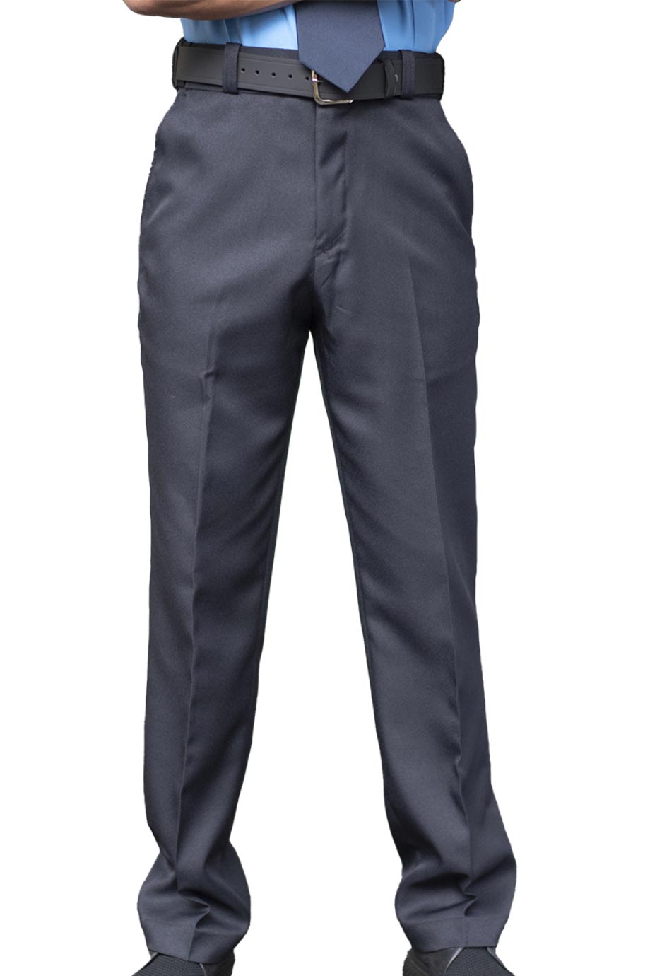 EDWARDS MENS SECURITY EZ FIT FLAT FRONT PANT - On Model
