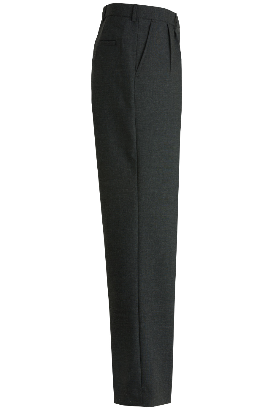 EDWARDS SIGNATURE MENS PLEATED DRESS PANT - Right View