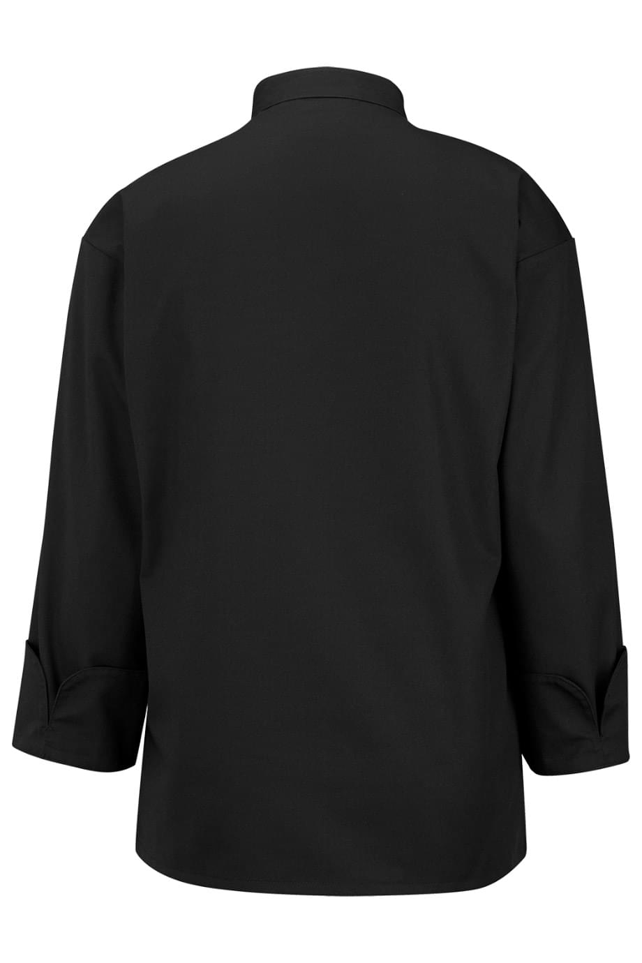 EDWARDS 10 BUTTON LONG SLEEVE CHEF COAT - Back View