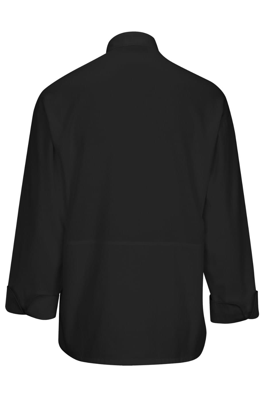EDWARDS 10 BUTTON CHEF COAT WITH MESH - Back View