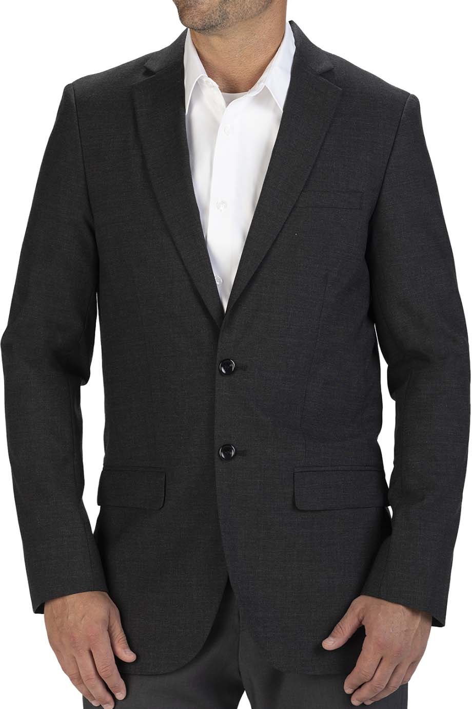 EDWARDS SIGNATURE MENS TAILORED SUIT COAT - On Model