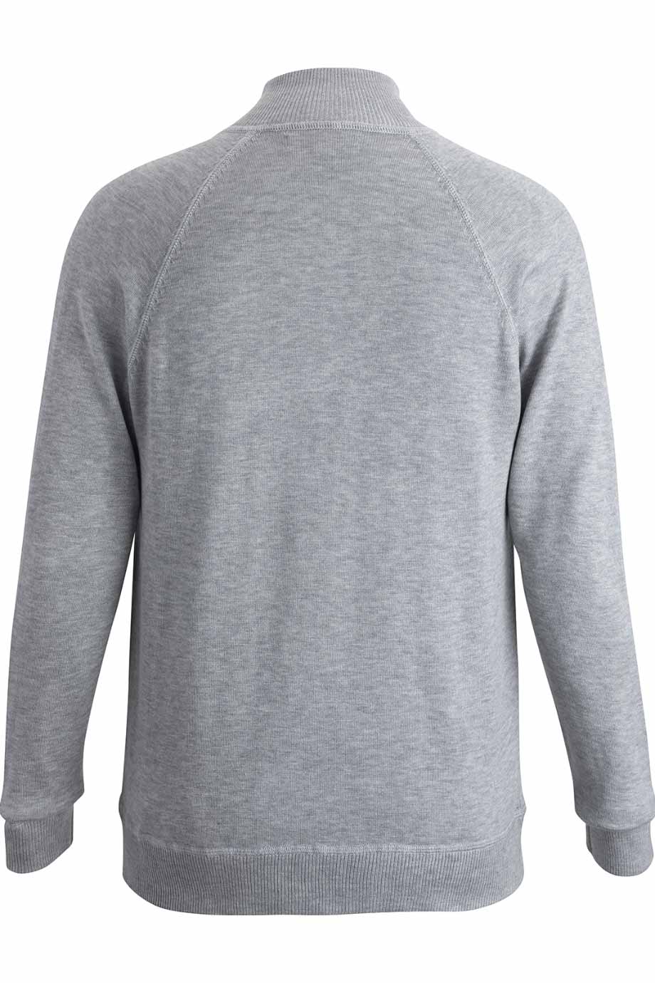 EDWARDS ACRYLIC BLEND UNISEX SWEATER JACKET - Back View