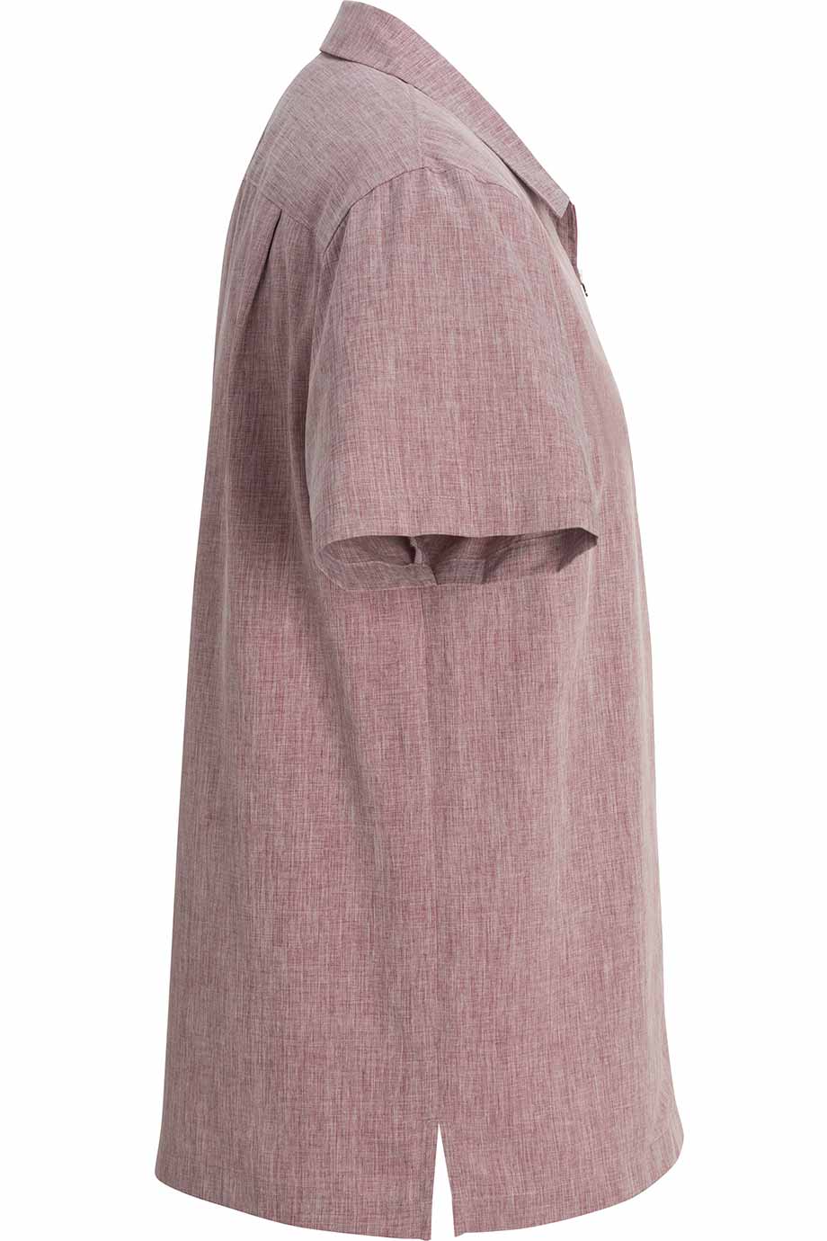 EDWARDS MENS V-NECK ZIP SERVICE SHIRT - Right View