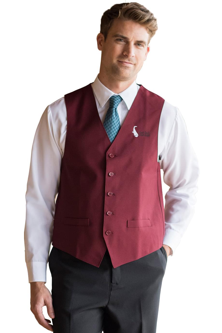 EDWARDS MENS ECONOMY VEST - On Model