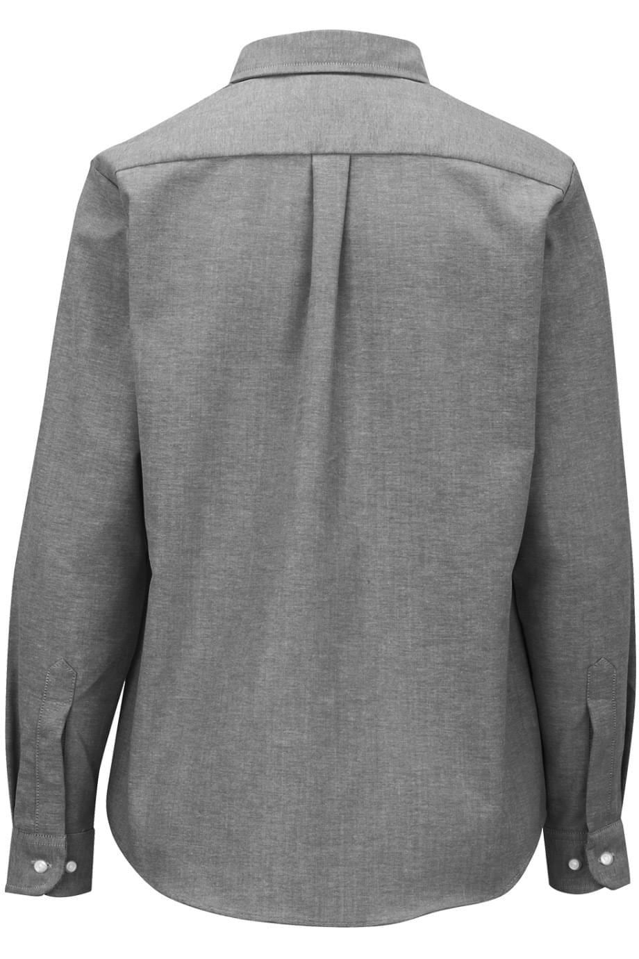 EDWARDS EASY CARE OXFORD LONG SLEEVE LADIES SHIRT - Back View