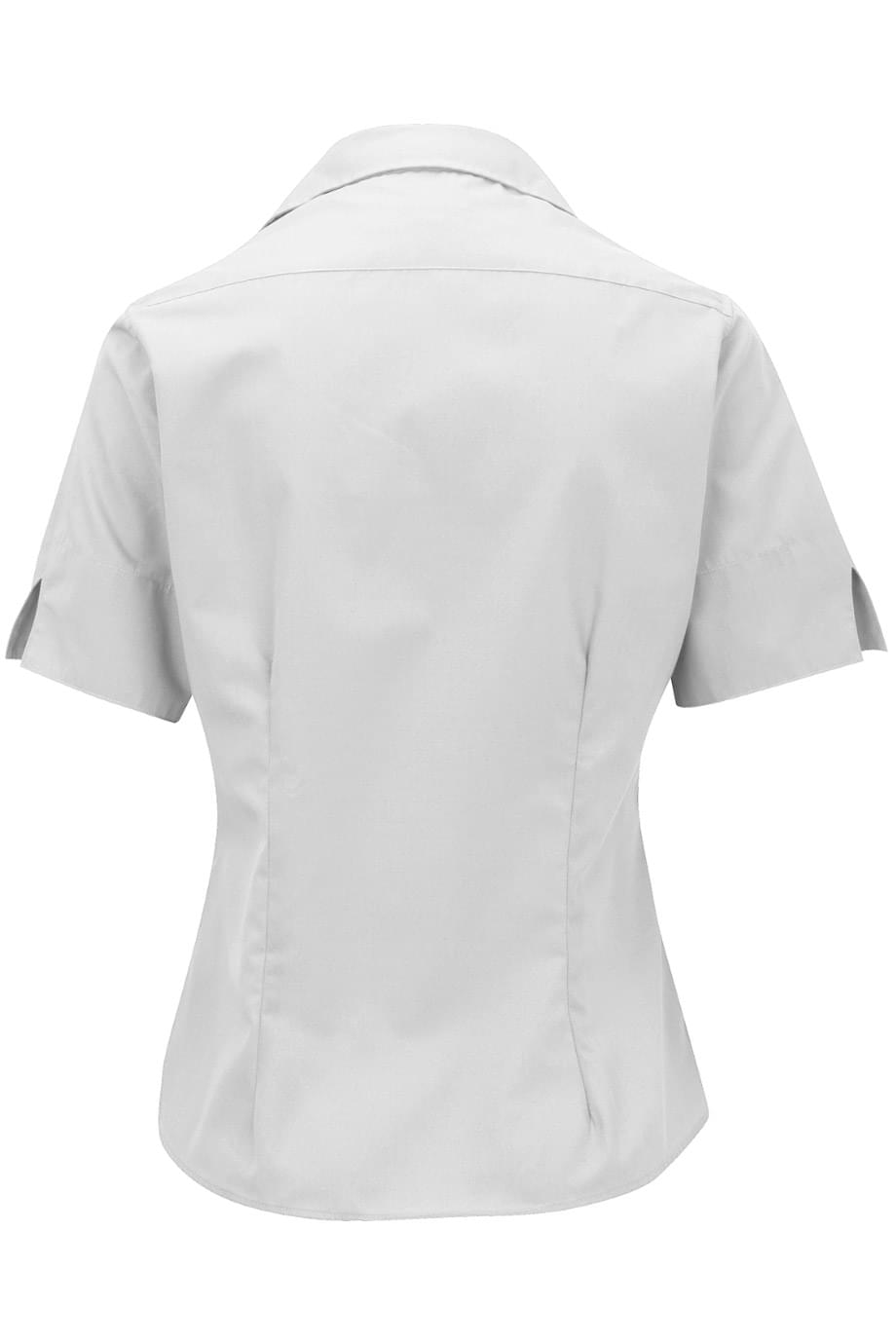 EDWARDS LIGHTWEIGHT POPLIN SHORT SLEEVE LADIES SHIRT - Back View