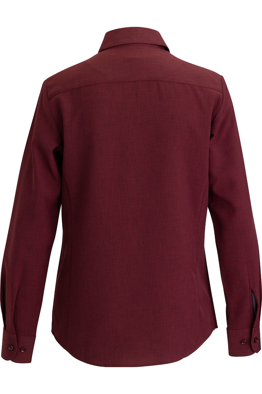 EDWARDS FLEXBATISTE CAFE LONG SLEEVE LADIES SHIRT - Back View