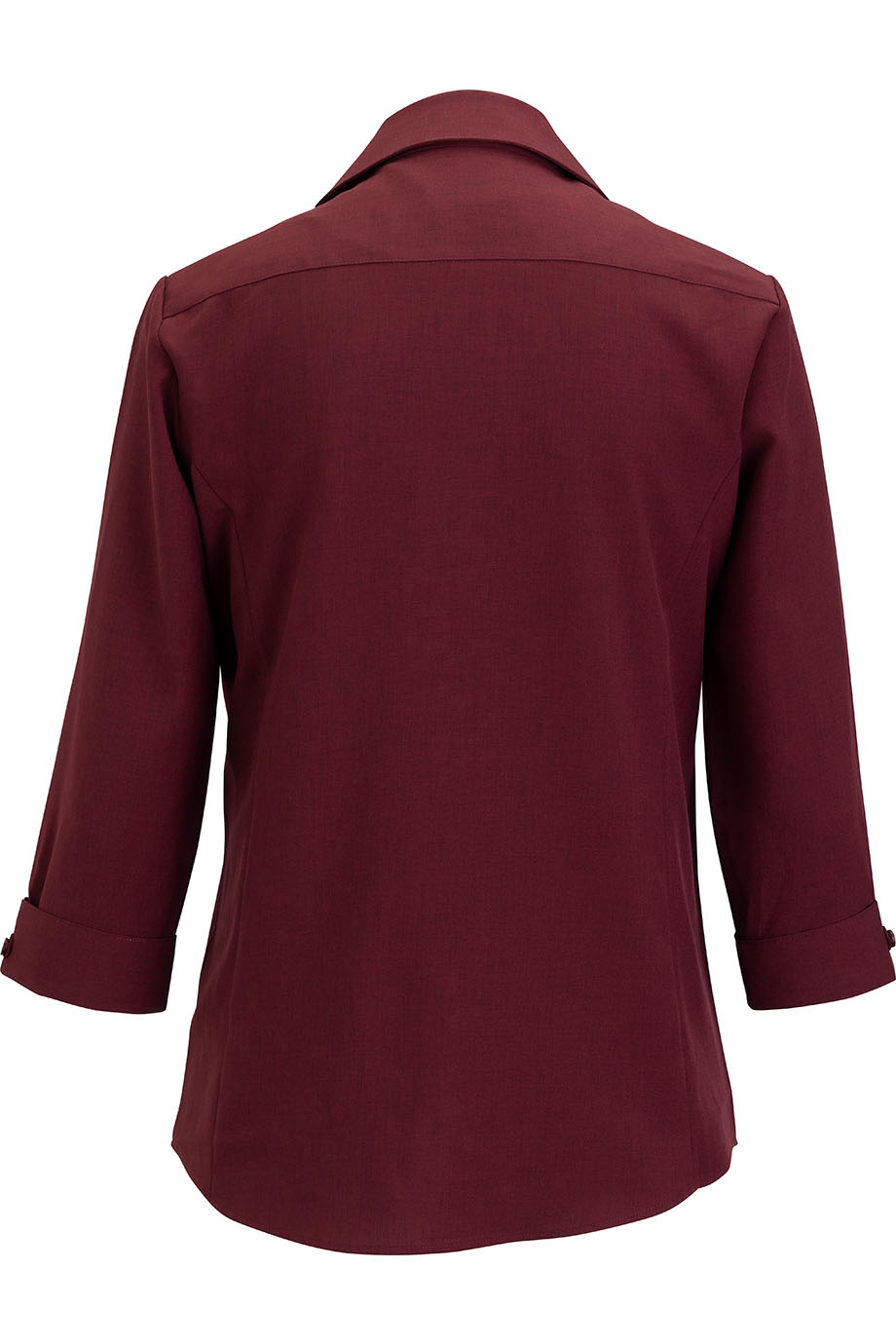 EDWARDS FLEXBATISTE THREE QUARTER SLEEVE LADIES SHIRT - Back View