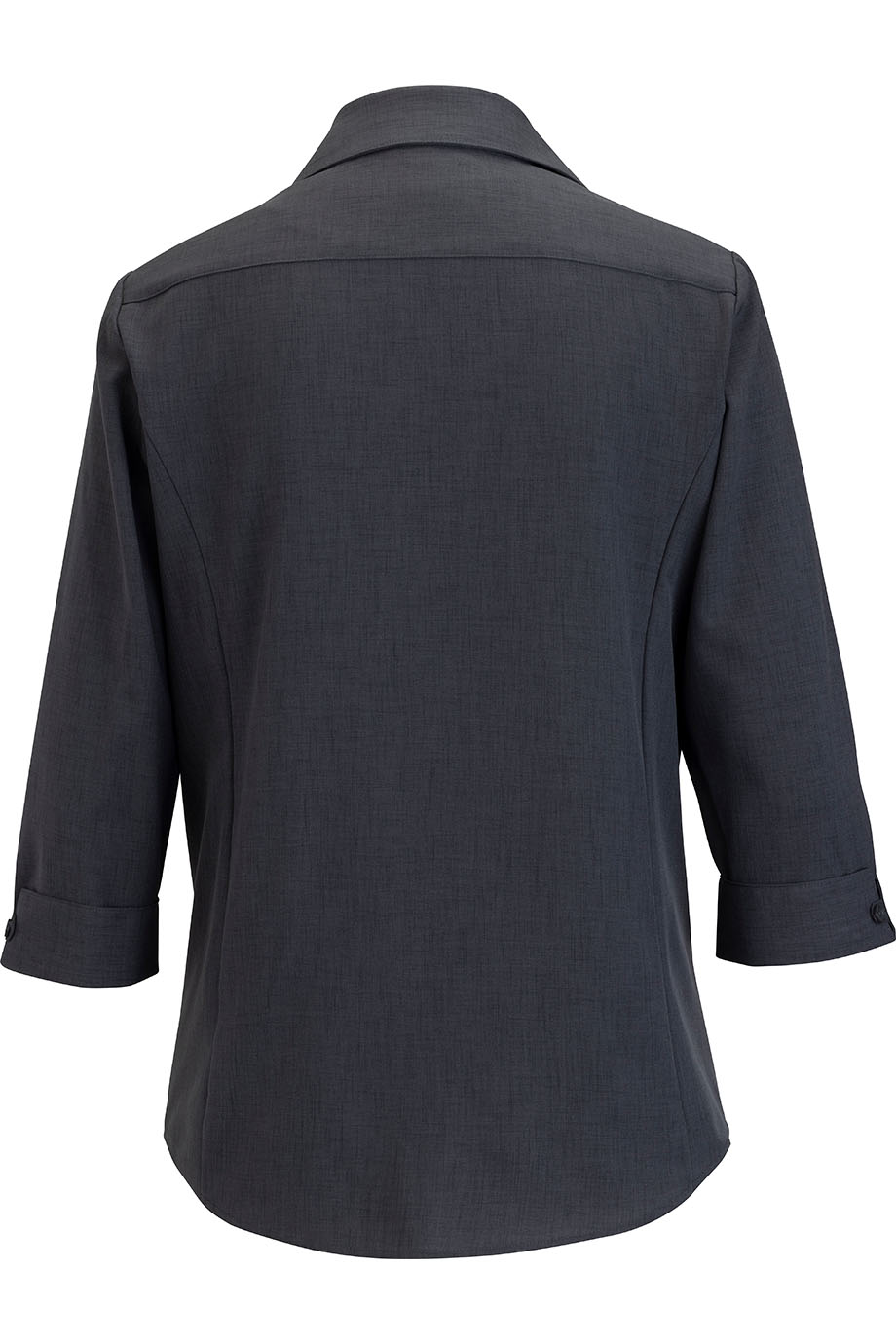 EDWARDS FLEXBATISTE THREE QUARTER SLEEVE LADIES SHIRT - Back View