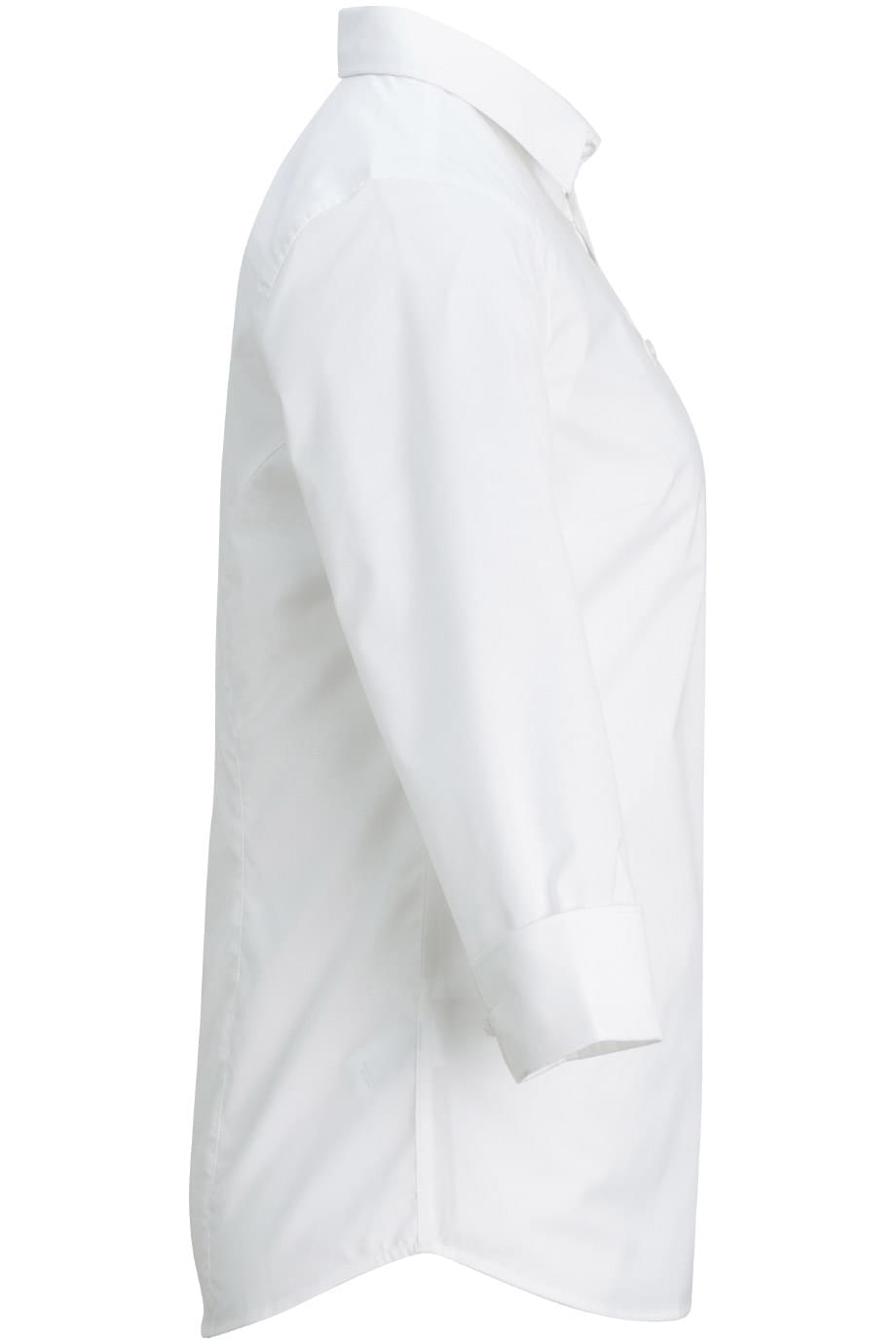 EDWARDS LADIES 3/4 SLEEVE STRETCH BROADCLOTH SHIRT - Right View