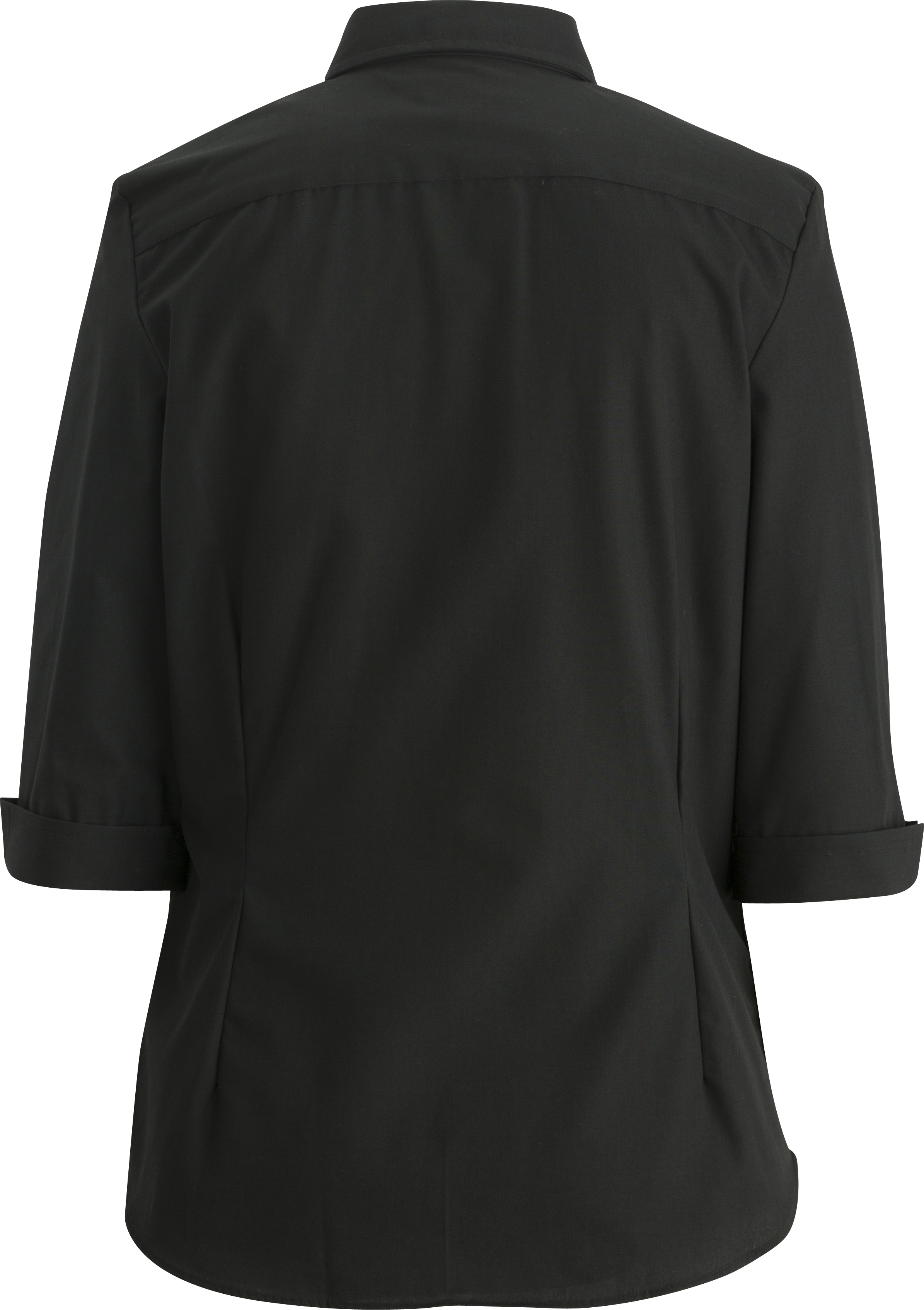 EDWARDS ESSENTIAL BROADCLOTH THREE QUARTER SLEEVE LADIES SHIRT - Back View