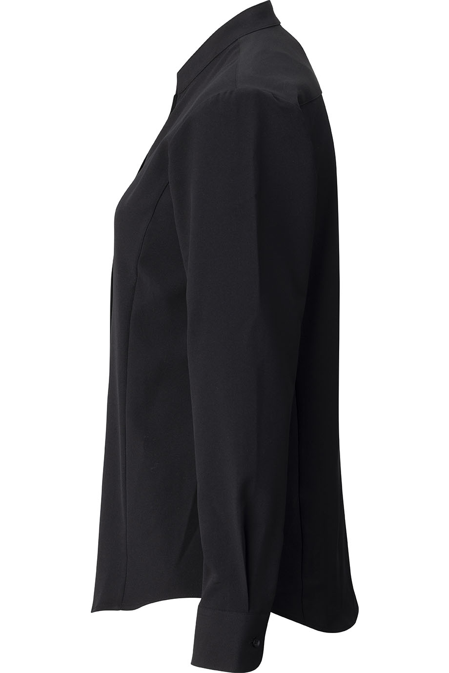 EDWARDS FLEXBATISTE STAND UP COLLAR LONG SLEEVE LADIES SHIRT - Left View