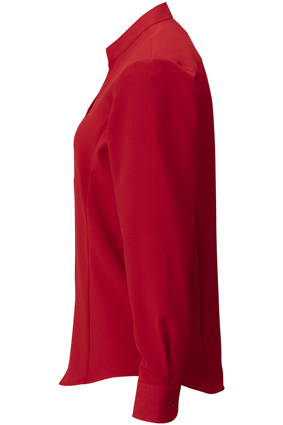 EDWARDS FLEXBATISTE STAND UP COLLAR LONG SLEEVE LADIES SHIRT - Left View