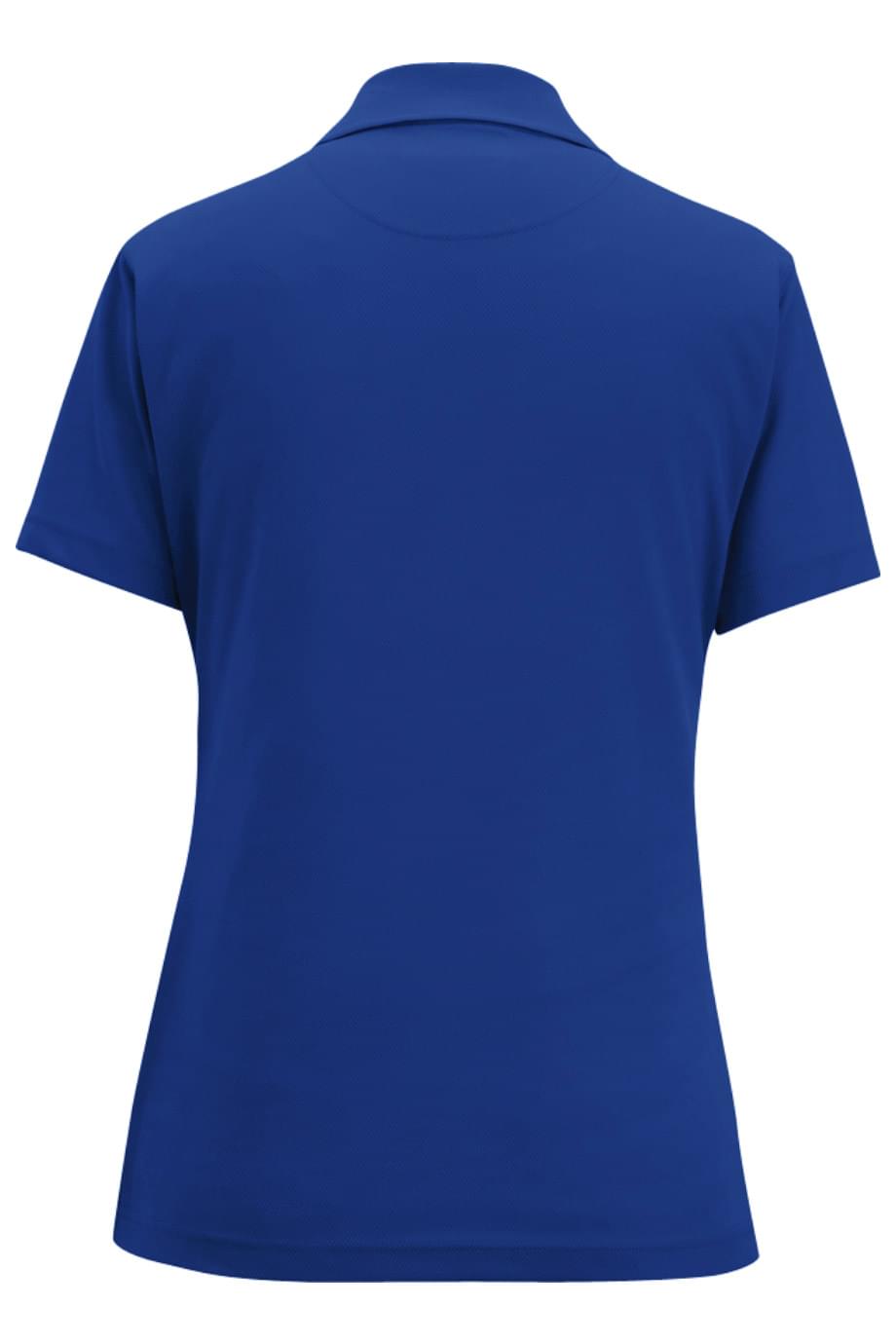 EDWARDS HI PERFORMANCE MESH LADIES POLO - Back View