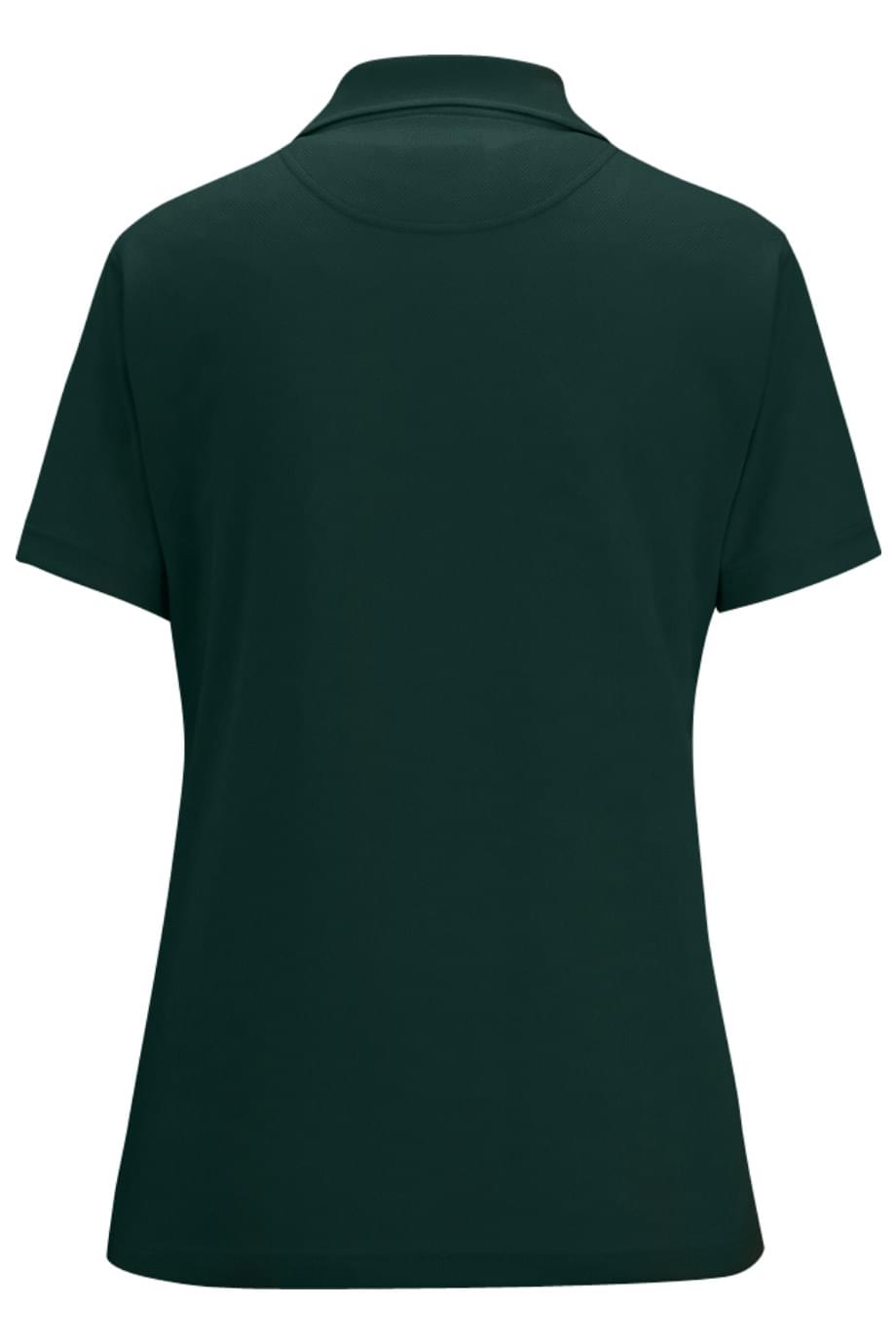 EDWARDS HI PERFORMANCE MESH LADIES POLO - Back View