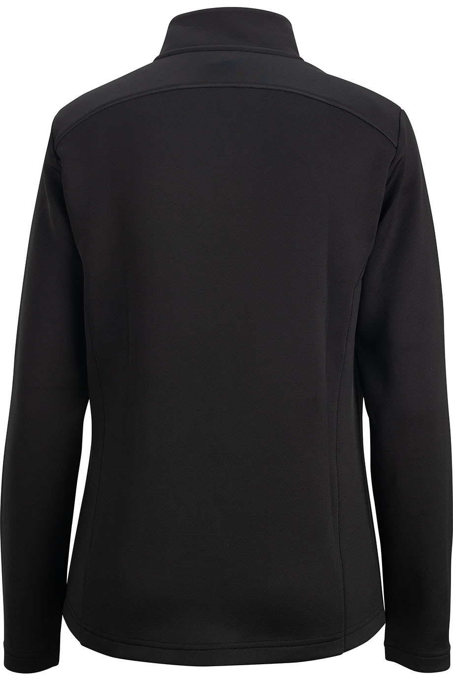 EDWARDS POINT GREY LADIES QUARTER ZIP - Back View