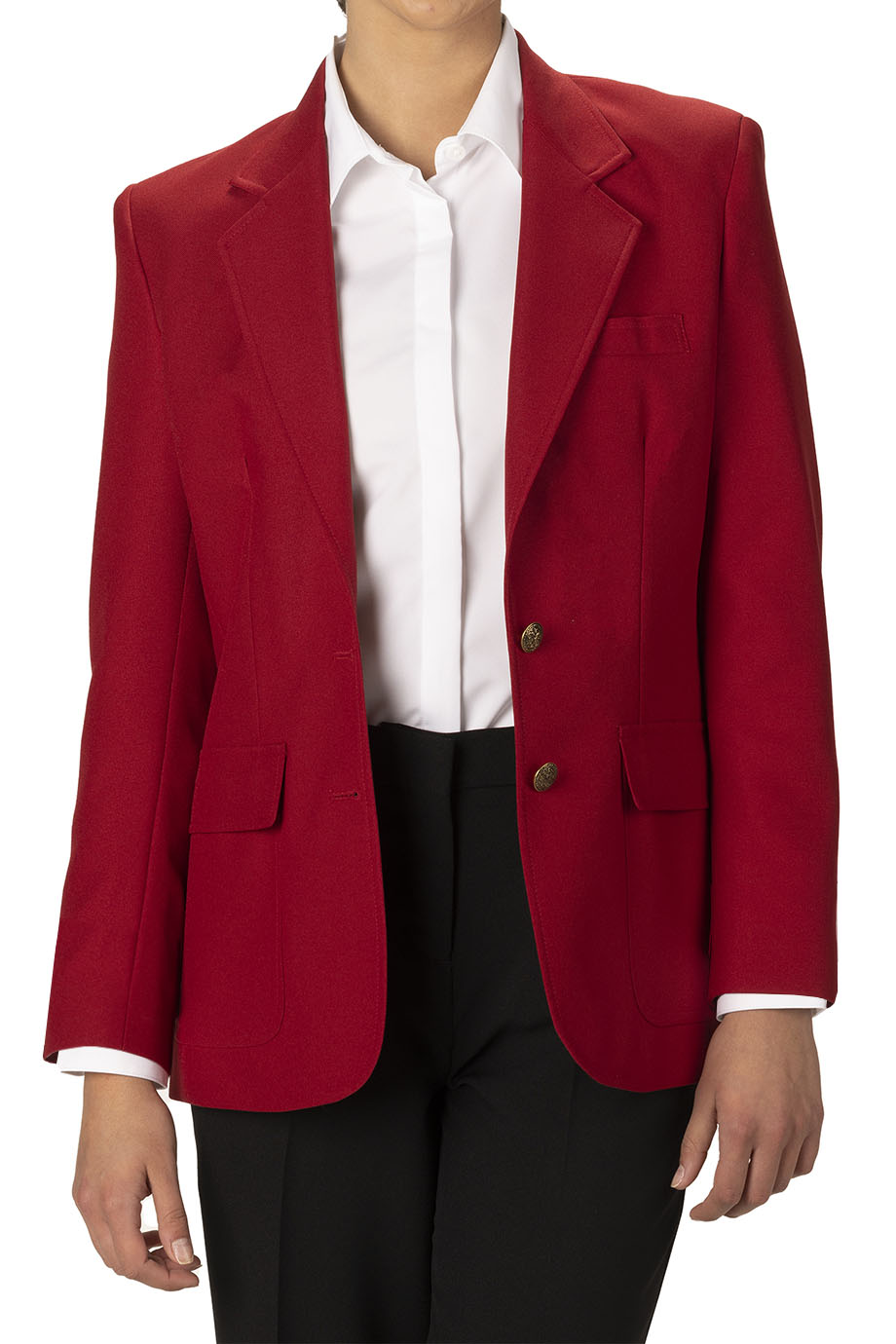 EDWARDS TRADITIONAL LADIES BLAZER - On Model