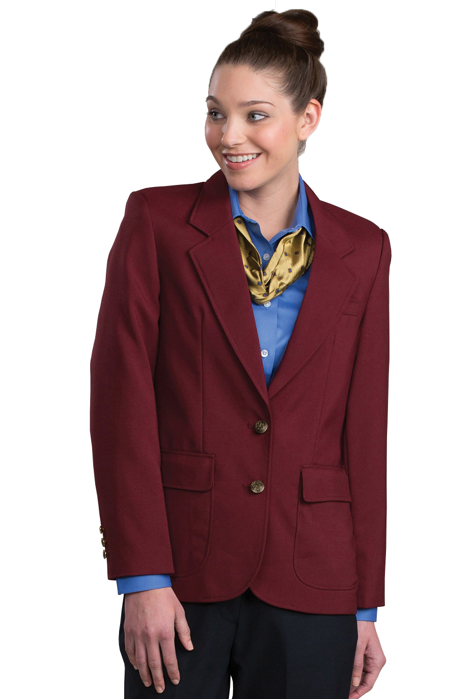 EDWARDS TRADITIONAL LADIES BLAZER - On Model
