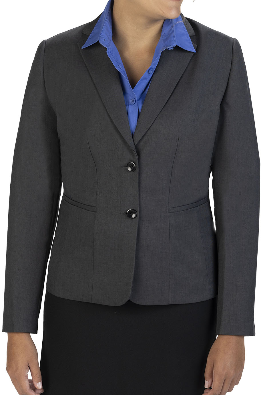 EDWARDS SYNERGY LADIES WAIST LENGTH SUIT COAT - On Model